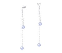 Dangling Chain Silver Earring STC-2217